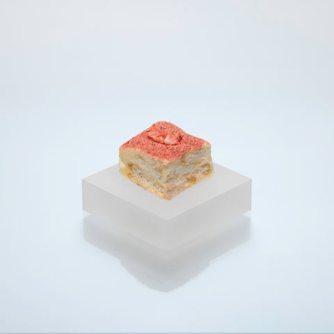 雪花酥｜草莓牛乳味